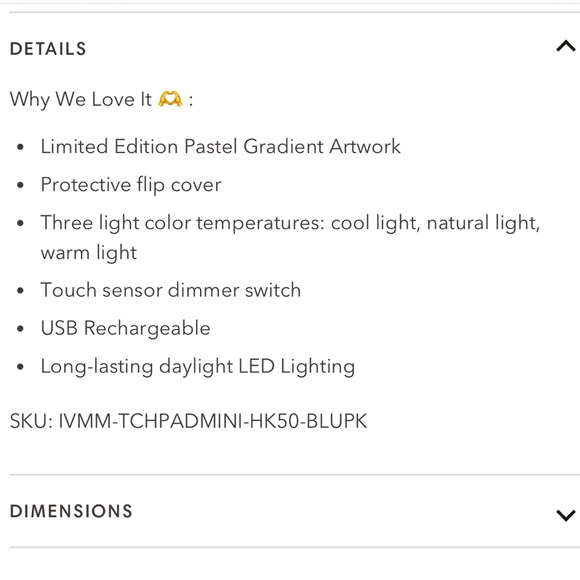 Hello Kitty® 50th Touch Pad Mini - Picture 2 of 6